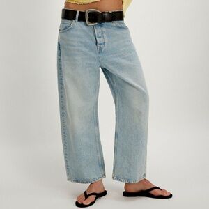 FREE PEOPLE • DEEP TRANCE BOYFRIEND JEANS